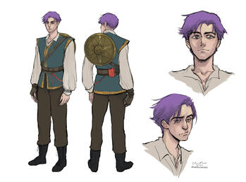 Commissioned Character Turn Around