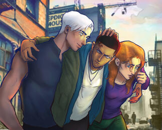 Commission for an online Novel