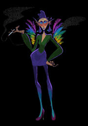 Disco Monster Character Design